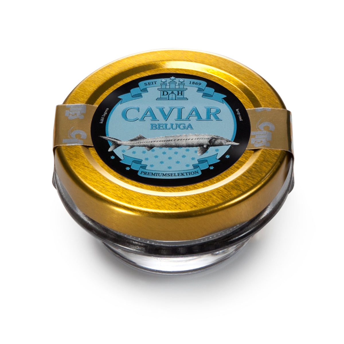 Beluga 56gr. Glas - Pasteurisiert